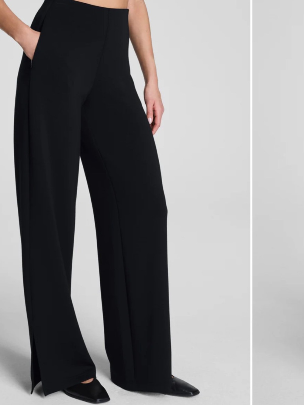 NWT SPANX Air Essentials Wide Leg Pant M - Picture 2 of 7